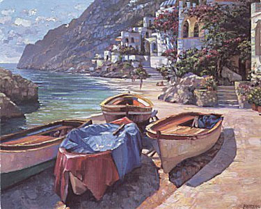 Capri Boats by Howard Behrens