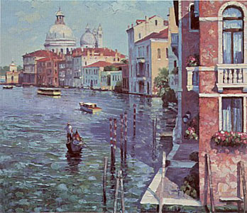 Grand Canal (Canvas) by Howard Behrens
