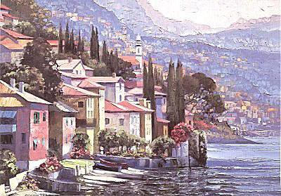 Impression of Lake Como (Canvas) by Howard Behrens