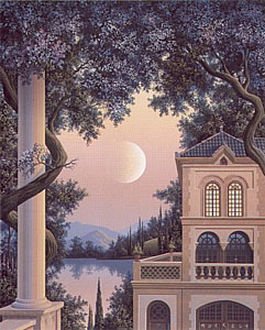 Lago Maggiori (Deluxe Canvas) by Jim Buckels