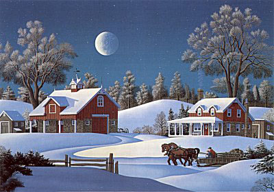 Winterset Farm by Jim Buckels