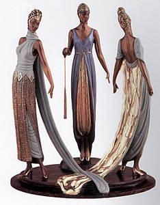 The Three Graces (Bronze) by Erte