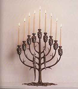 Tree of Life (Candlestick) by Erte