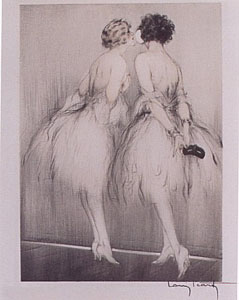 Backstage by Louis Icart