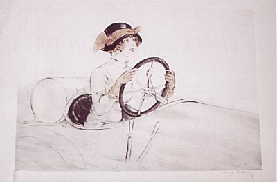 Traveling by Louis Icart