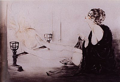 Winter (Warmth) by Louis Icart