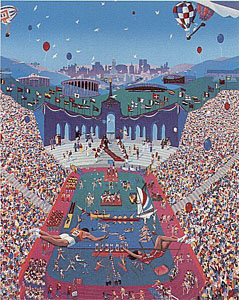 Let the Games Begin (1984 Summer Olympics) by Melanie Taylor Kent