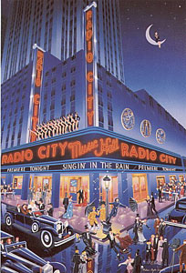 Radio City Music Hall by Melanie Taylor Kent