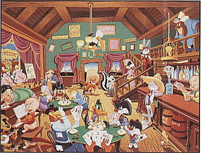 Looney Tunes Western Suite (Saloon) by Melanie Taylor Kent