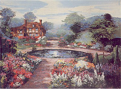 An English Water Garden by Mark King