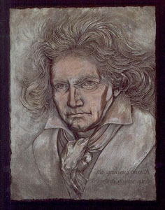 Beethoven (Bonded Bronze) by Bill Mack