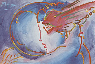 I love The World I by Peter Max