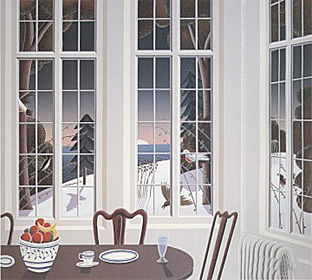 Winter Breakfast Room by Thomas McKnight