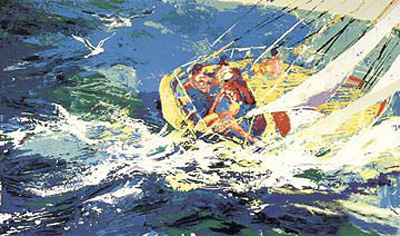 Aegean Sailing by LeRoy Neiman