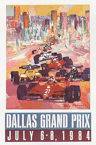 Dallas Grand Prix by LeRoy Neiman