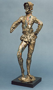 Harlequin (Bronze) by LeRoy Neiman