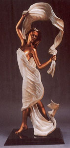 Windswept (Maquette) by Ramon Parmenter