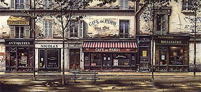 Cafe de Paris by Thomas Pradzynski