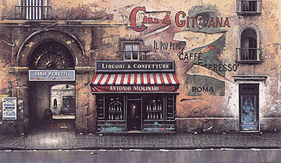 Cafe Gitana, Roma (Deluxe) by Thomas Pradzynski