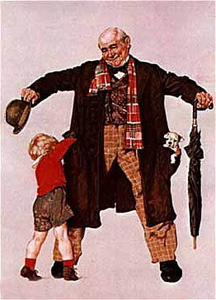Child's Surprise by Norman Rockwell