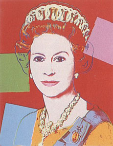 Queen Elizabeth II of the United Kingdom, FS #334 by Andy Warhol