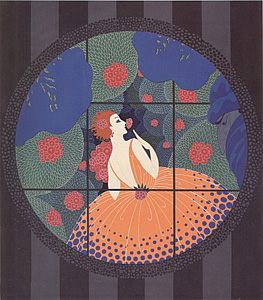 Winter Flowers by Erte